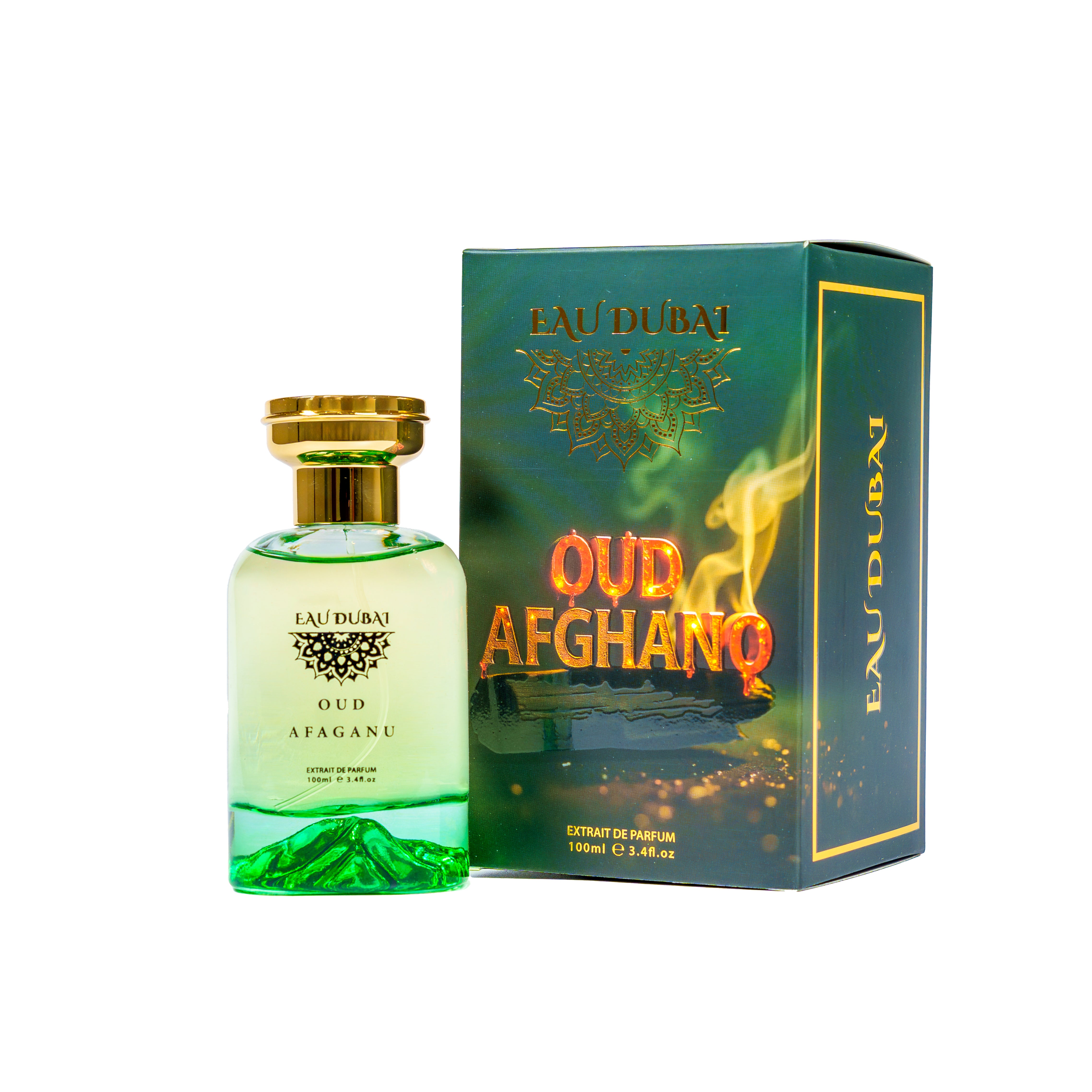 Extract de Parfum Oud Afaganu, EAU DUBAI, 100 ml, Unisex