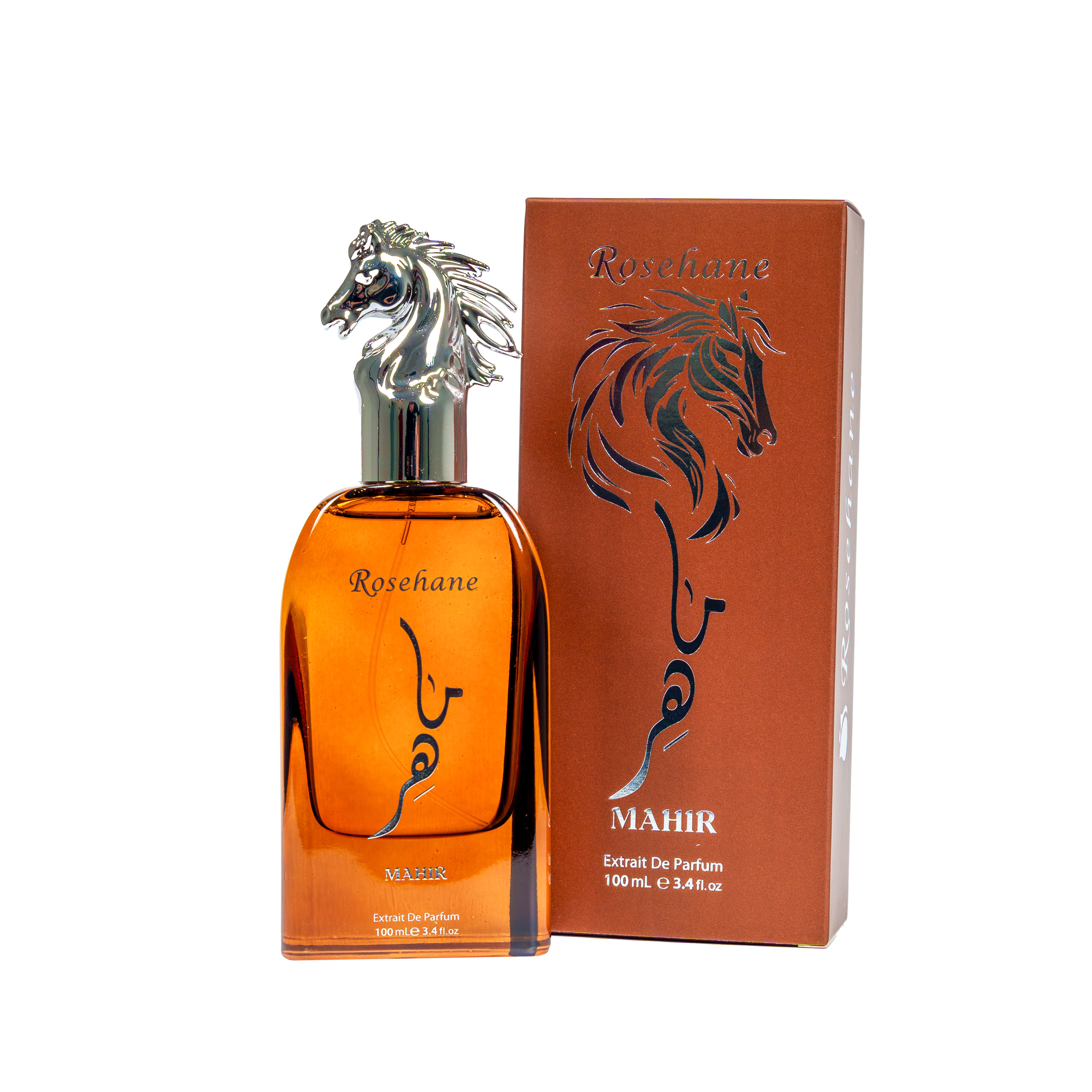 Extract de Parfum Mahir Brown, Rosehane, 100 ml, Barbati