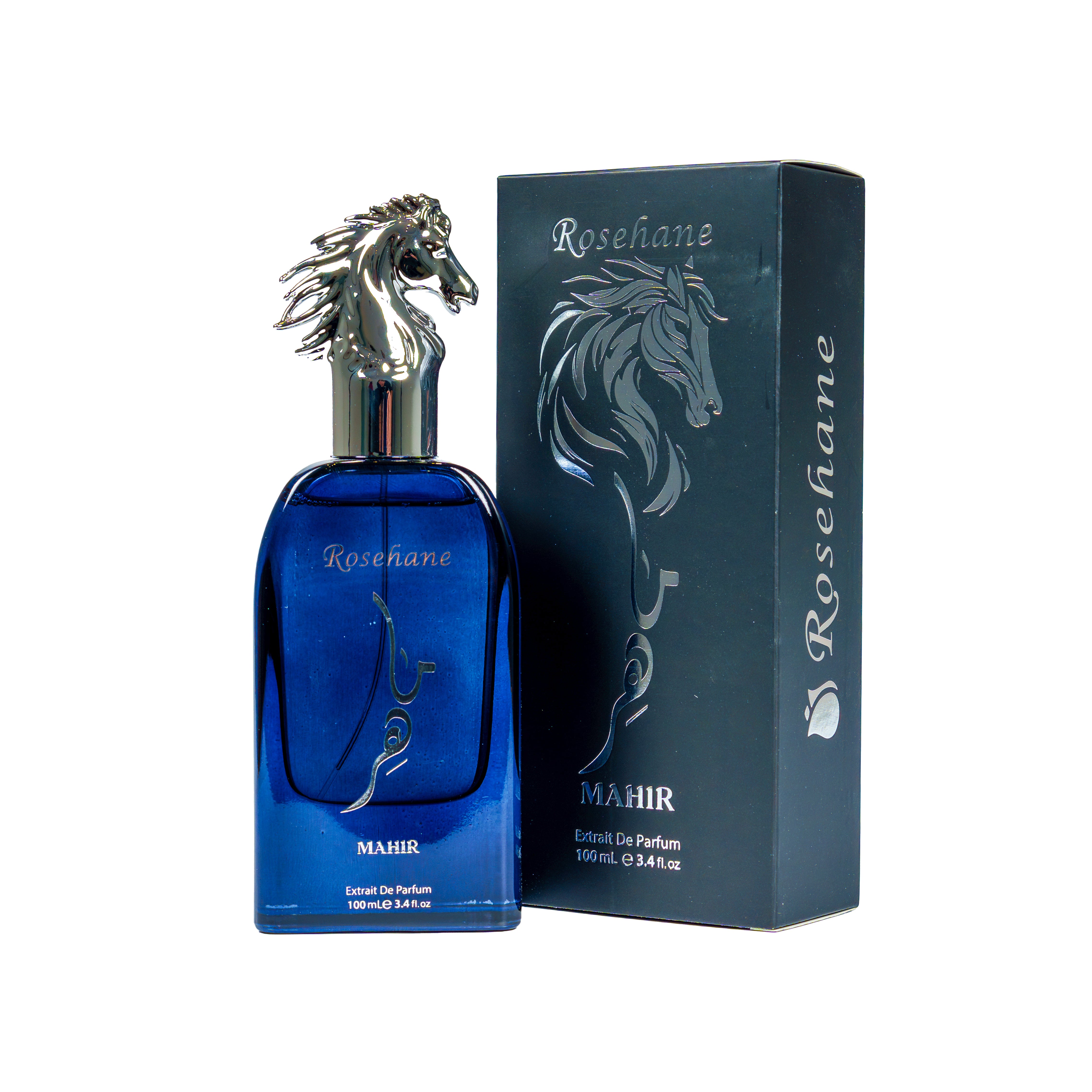 Extract de Parfum Mahir Black, Rosehane, 100 ml, Barbati