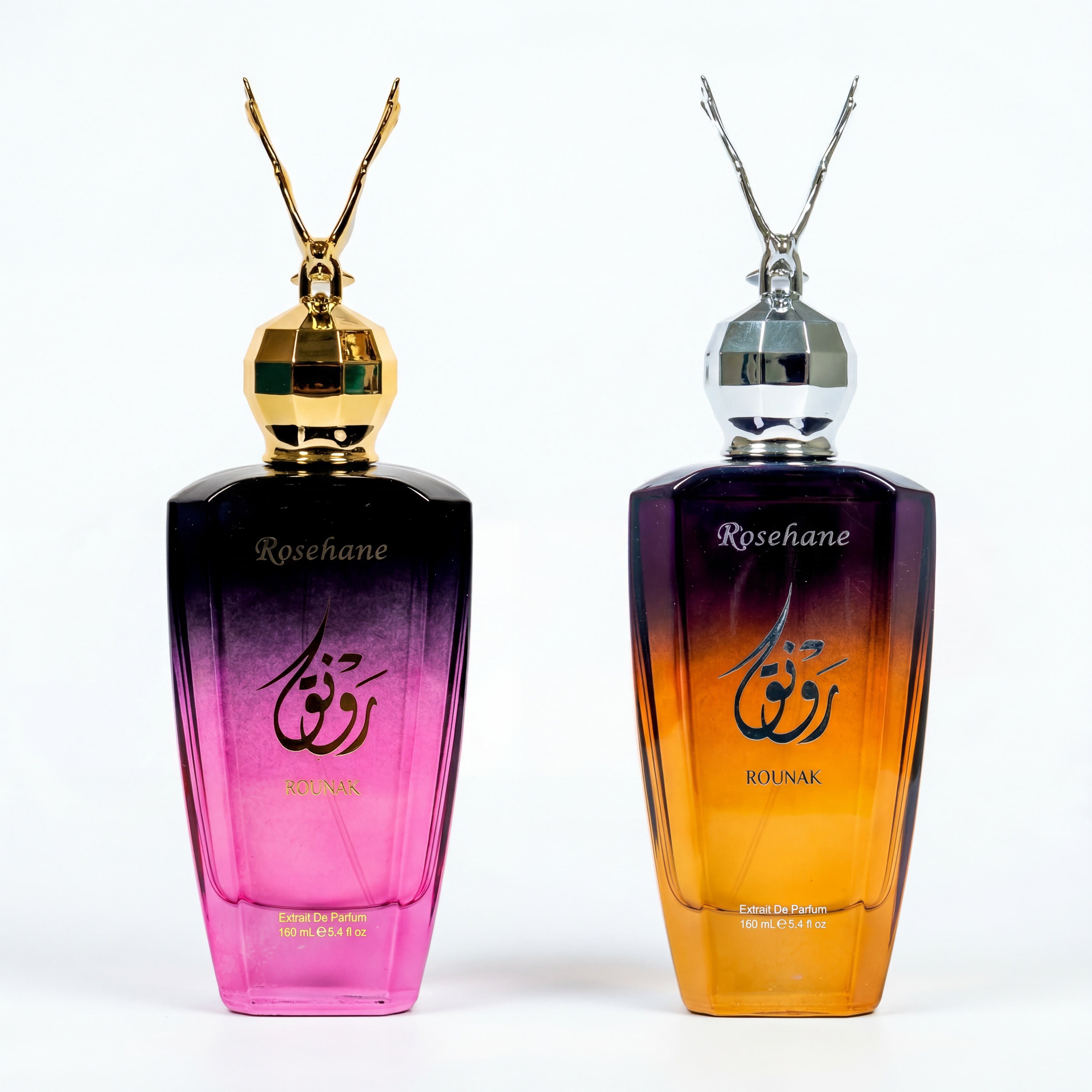 Pachet 2 Parfumuri Premium Rosehane, Rounak Rose + Rounak Woody Brown